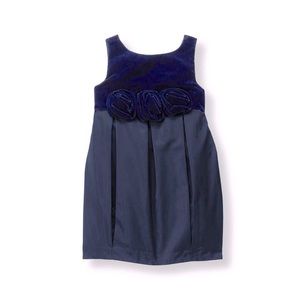 Janie and Jack size 7 beautiful blue dress